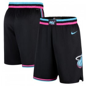 Homme Miami Heat Shorts 2025-26 Nike City Edition Swingman